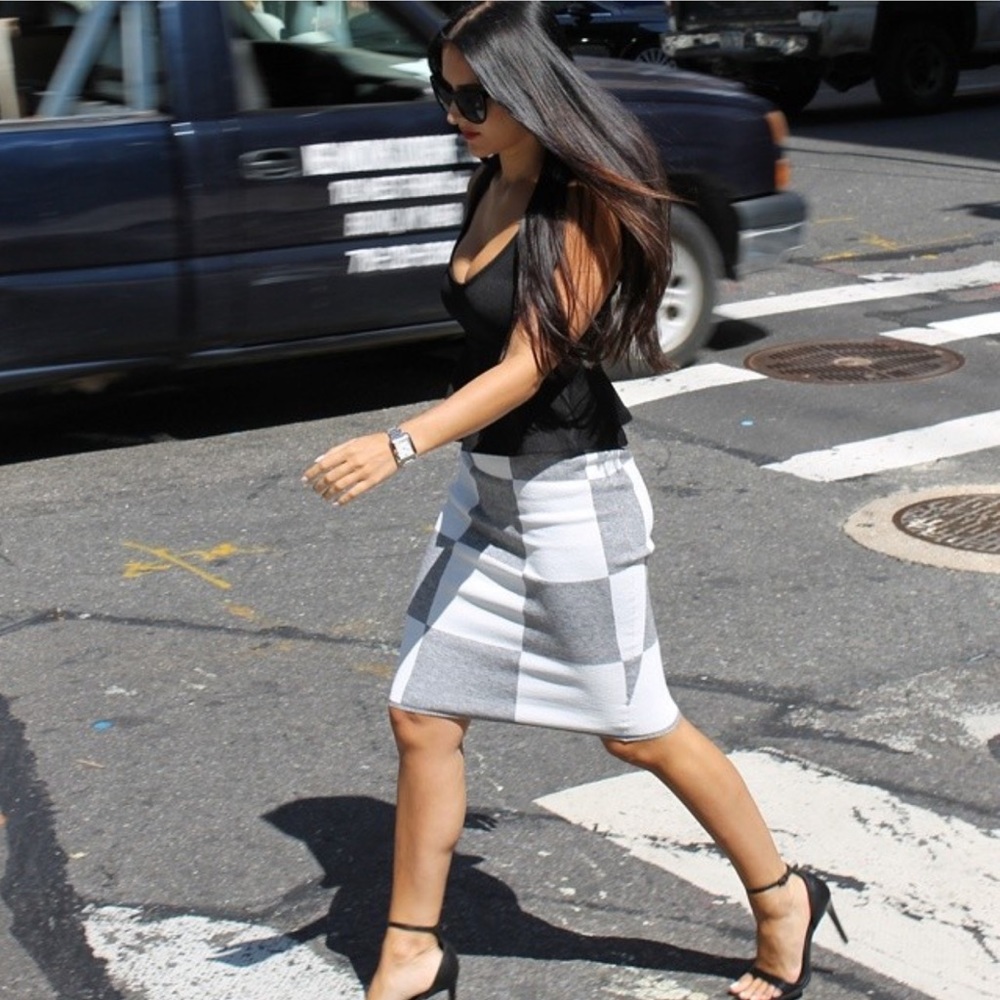 Knit skirt